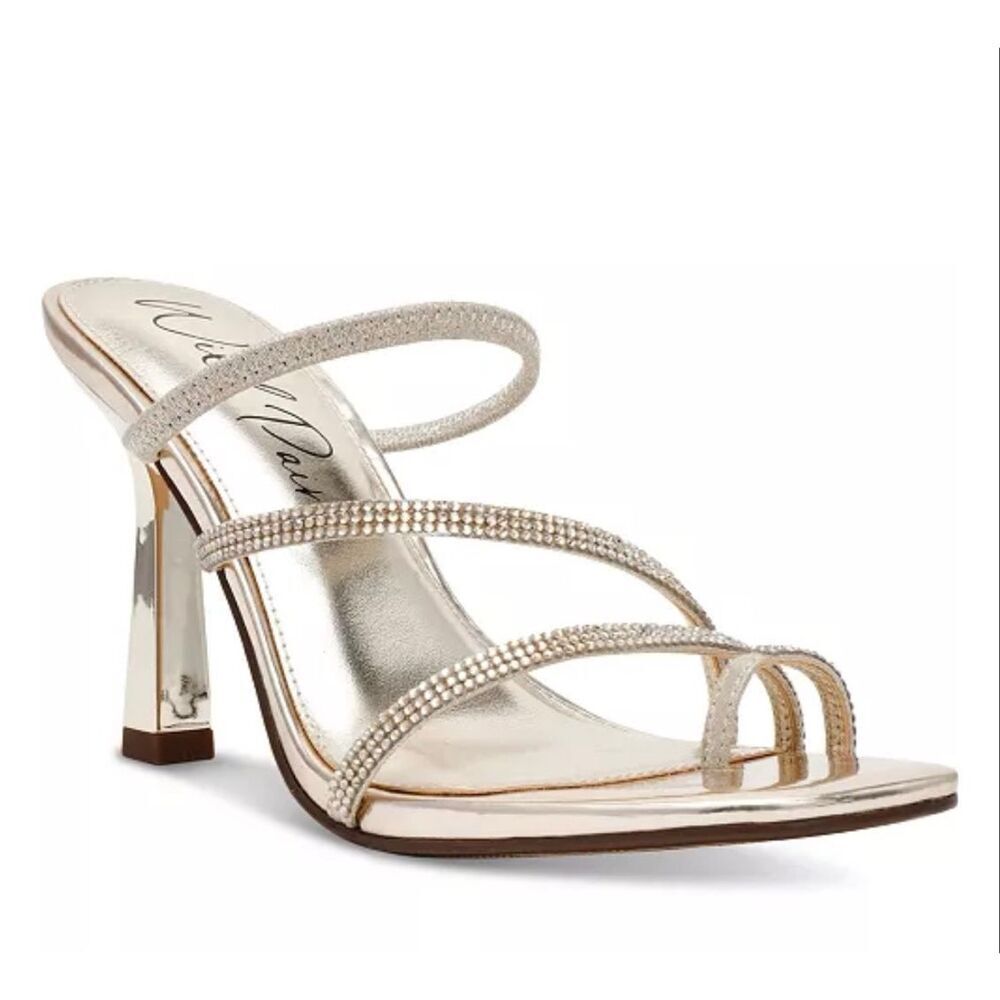 Wild Pair Lenore Embellished Sandals 6.5